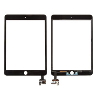 Тачскрін iPad mini 3 з мікросхемою, OEM, Black