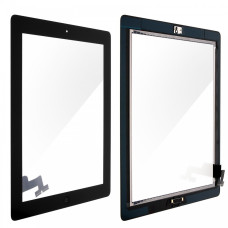 Тачскрін iPad 2, з кнопкою, High Copy, Black