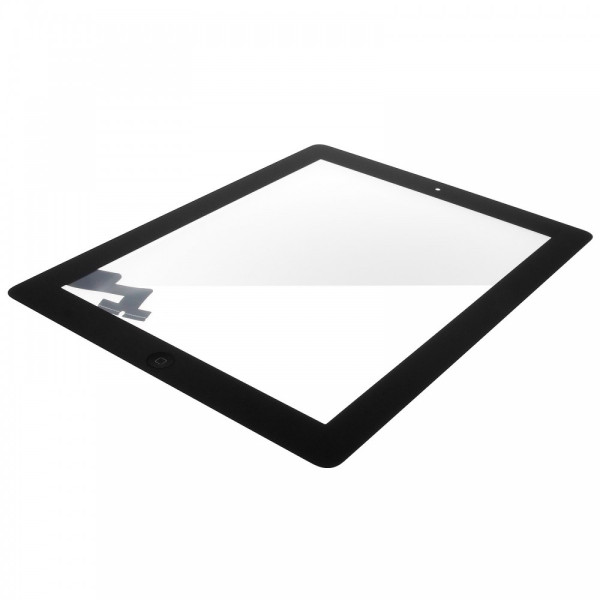Тачскрін iPad 2, з кнопкою, High Copy, Black