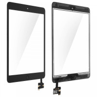 Тачскрін iPad mini 1, iPad mini 2 з кнопкою та мікросхемою (Black)