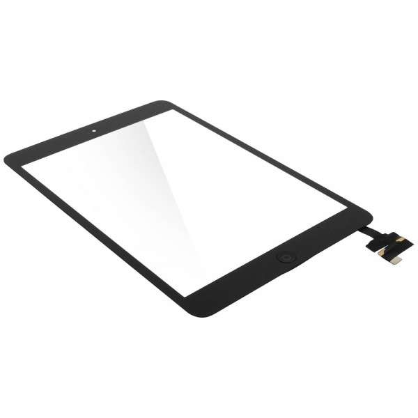 Тачскрін iPad mini 1, iPad mini 2 з кнопкою та мікросхемою (Black)