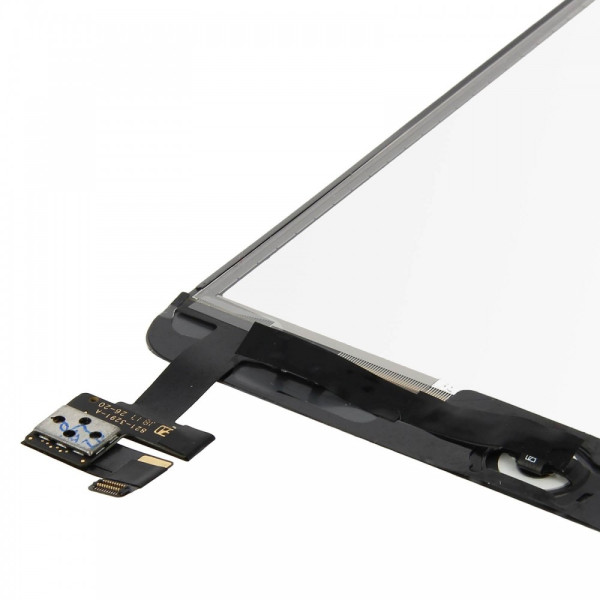 Тачскрін iPad mini 1, iPad mini 2 з кнопкою та мікросхемою (Black)