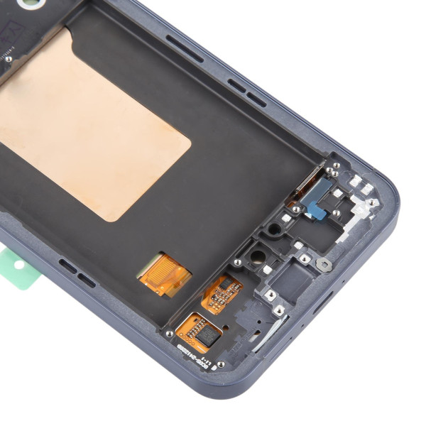 Дисплей Samsung A556 Galaxy A55, з тачскріном, в рамці, Navy, Service