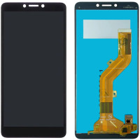 Дисплей Tecno Pop 2 Power (B1P), з тачскріном, Black