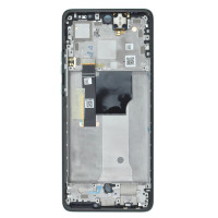 Дисплей Motorola Edge 40 Neo (XT2307), з тачскріном, в рамці, Service Pack Original, Green