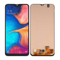 Дисплей Samsung A205 Galaxy A20, з тачскріном, OLED