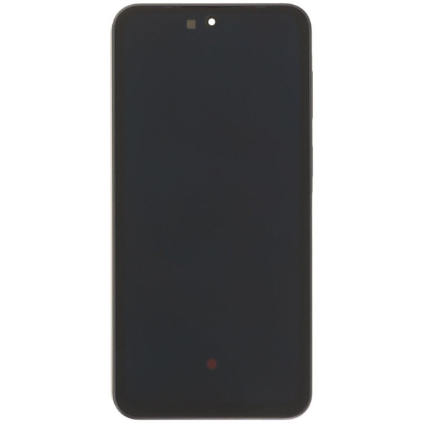 Дисплей Samsung A376 Galaxy A37, з тачскріном, в рамці, Black, OLED