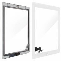 Тачскрін iPad 2, з кнопкою, High Copy, White