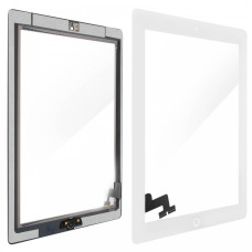 Тачскрін iPad 2, з кнопкою, High Copy, White