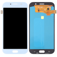 Дисплей Samsung A720 Galaxy A7 2017 з тачскріном, OLED, Blue