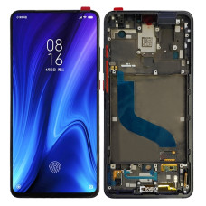Дисплей Xiaomi Mi 9T, Mi 9T Pro, Redmi K20, K20 Pro, з тачскріном, в рамці, OLED, Black