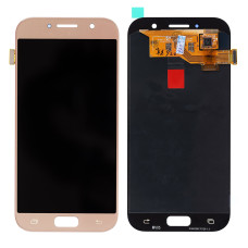 Дисплей Samsung A520 Galaxy A5 2017, з тачскріном, OLED, Gold