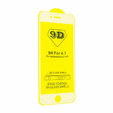 Захисне скло iPhone 6, iPhone 6S (2.5D) Full Glue, White