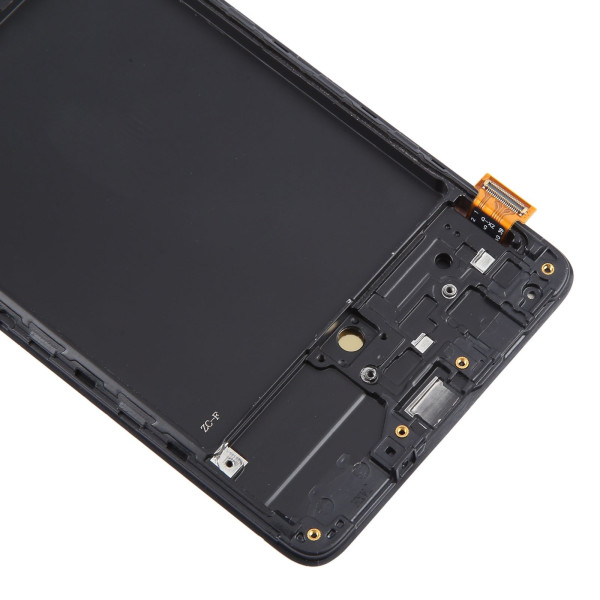 Дисплей Samsung A715 Galaxy A71, з тачскріном, в рамці, OLED (Big size)
