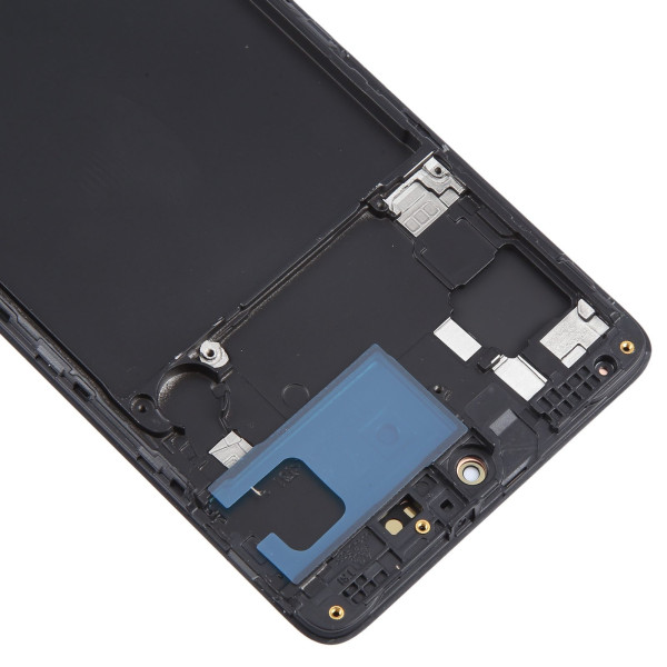 Дисплей Samsung A715 Galaxy A71, з тачскріном, в рамці, OLED (Big size)