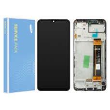Дисплей Samsung A235 Galaxy A23, з тачскріном, в рамці, Service Pack Original