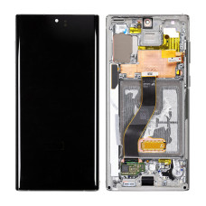 Дисплей Samsung N970 Galaxy Note 10, з тачскріном, в рамці, Service Pack Original, Aura Glow