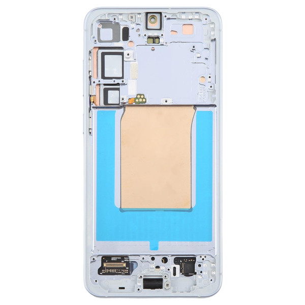 Дисплей Samsung S936 Galaxy S25+, з тачскріном, в рамці, Ligth Blue, Assembled