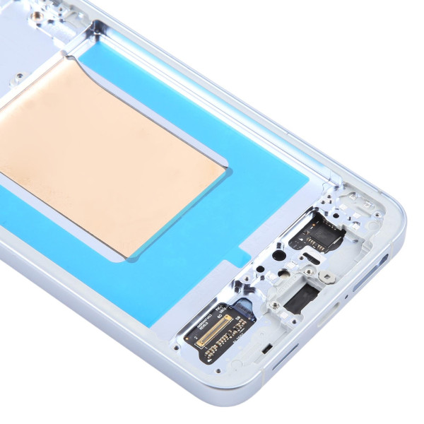 Дисплей Samsung S936 Galaxy S25+, з тачскріном, в рамці, Ligth Blue, Assembled