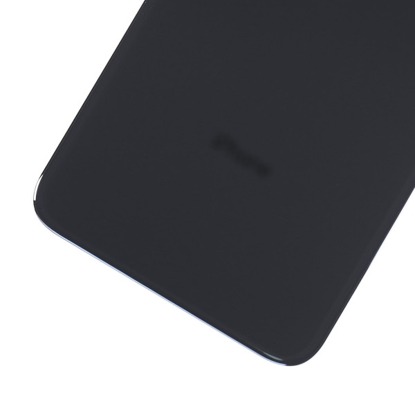 Задня кришка iPhone XS Max, великий виріз під камеру, Black