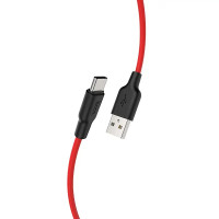 Кабель Hoco X21 USB to Type-C (1m) Red