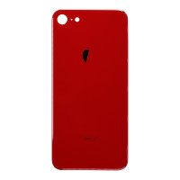 Задня кришка iPhone 8, великий виріз під камеру, Red