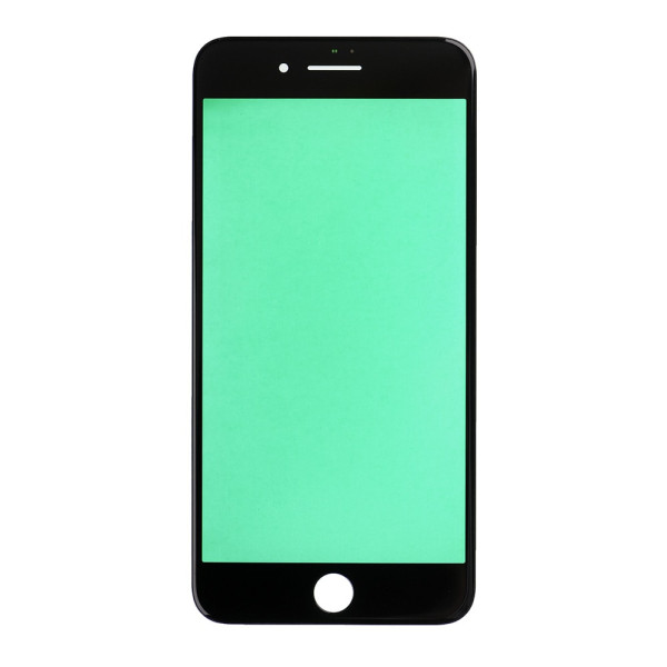 Скло дисплея iPhone 7 Plus, з рамкою та плівкою OCA, Original, Black