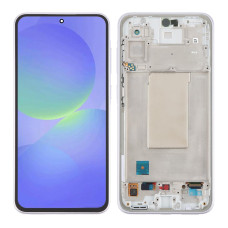 Дисплей Samsung A366 Galaxy A36 5G, з тачскріном, в рамці, Lavender, Service