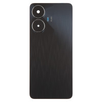 Задня кришка Realme C55, Black, зі склом камери