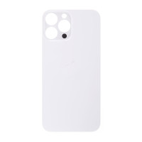 Задня кришка iPhone 13 Pro Max, великий виріз під камеру, White