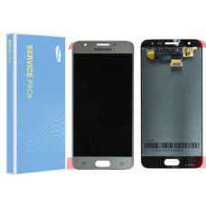 Дисплей Samsung G570 Galaxy J5 Prime, з тачскріном, Service Pack Original, Gold