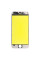 Скло дисплея iPhone 6, з рамкою та плівкою OCA, Original, White
