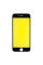 Скло дисплея iPhone 6, з рамкою та плівкою OCA, Original, Black