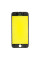 Скло дисплея iPhone 6, з рамкою та плівкою OCA, Original, Black