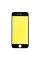 Скло дисплея iPhone 6S, з рамкою та плівкою OCA, Original, Black