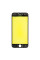 Скло дисплея iPhone 6S, з рамкою та плівкою OCA, Original, Black