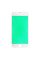 Скло дисплея iPhone 7, з рамкою та плівкою OCA, Original, White