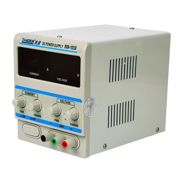 Блок живлення ZHAOXIN RXN-1503D 15V, 3A, цифрова індикація
