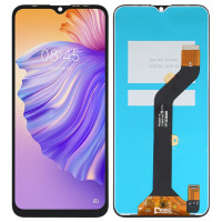 Дисплей Tecno Spark 8 (KG6), з тачскріном, OEM, Black