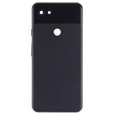Задня кришка Google Pixel 3a XL, зі склом камери, Original, Black