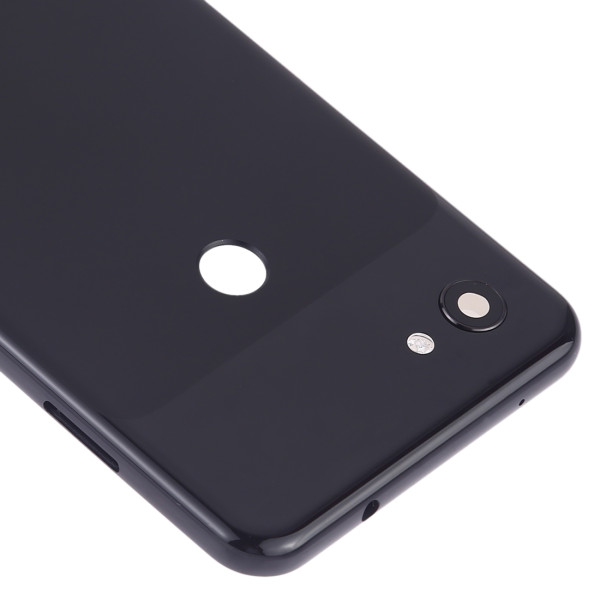 Задня кришка Google Pixel 3a XL, зі склом камери, Original, Black