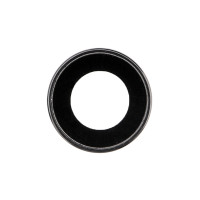 Скло камери iPhone 7, в рамці, Black