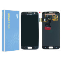 Дисплей Samsung G930 Galaxy S7, з тачскріном, в рамці, Service Pack Original, Black