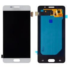 Дисплей Samsung A510 Galaxy A5 2016, з тачскріном, OLED, White