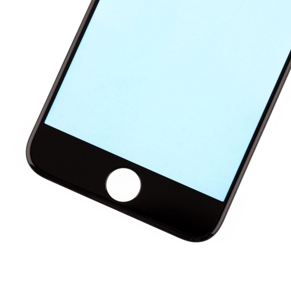 Скло дисплея iPhone 8, з рамкою та плівкою OCA, Original, Black