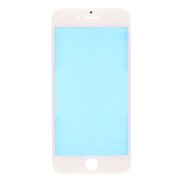 Скло дисплея iPhone 8, з рамкою та плівкою OCA, Original, White