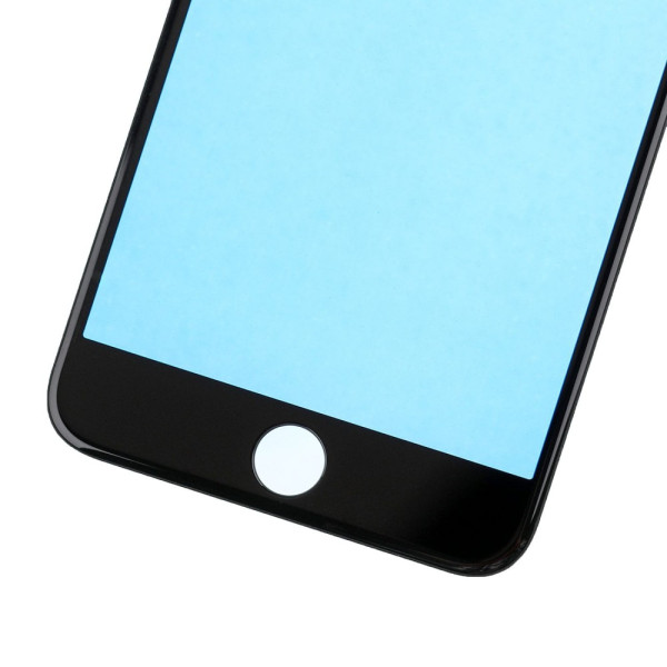 Скло дисплея iPhone 8 Plus, з рамкою та плівкою OCA, Original, Black