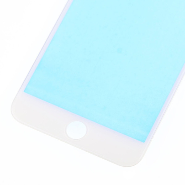 Скло дисплея iPhone 8 Plus, з рамкою та плівкою OCA, Original, White