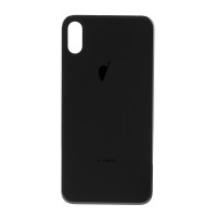 Задня кришка iPhone X, великий виріз під камеру, Black