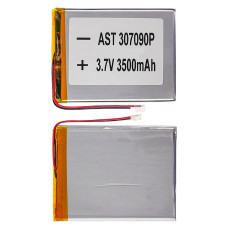 Акумулятор 307090P універсальний 3*70*90 мм (3500 mAh)